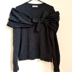 Molly Goddard Lambswool Bow Sweater Size S